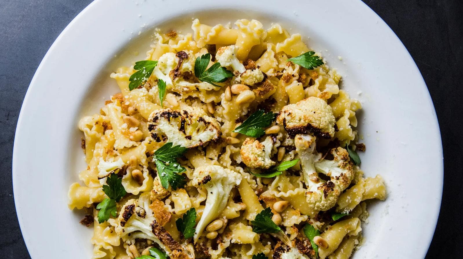Garlic Butter Cauliflower Pasta