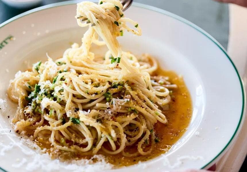 spaghetti aglio e olio